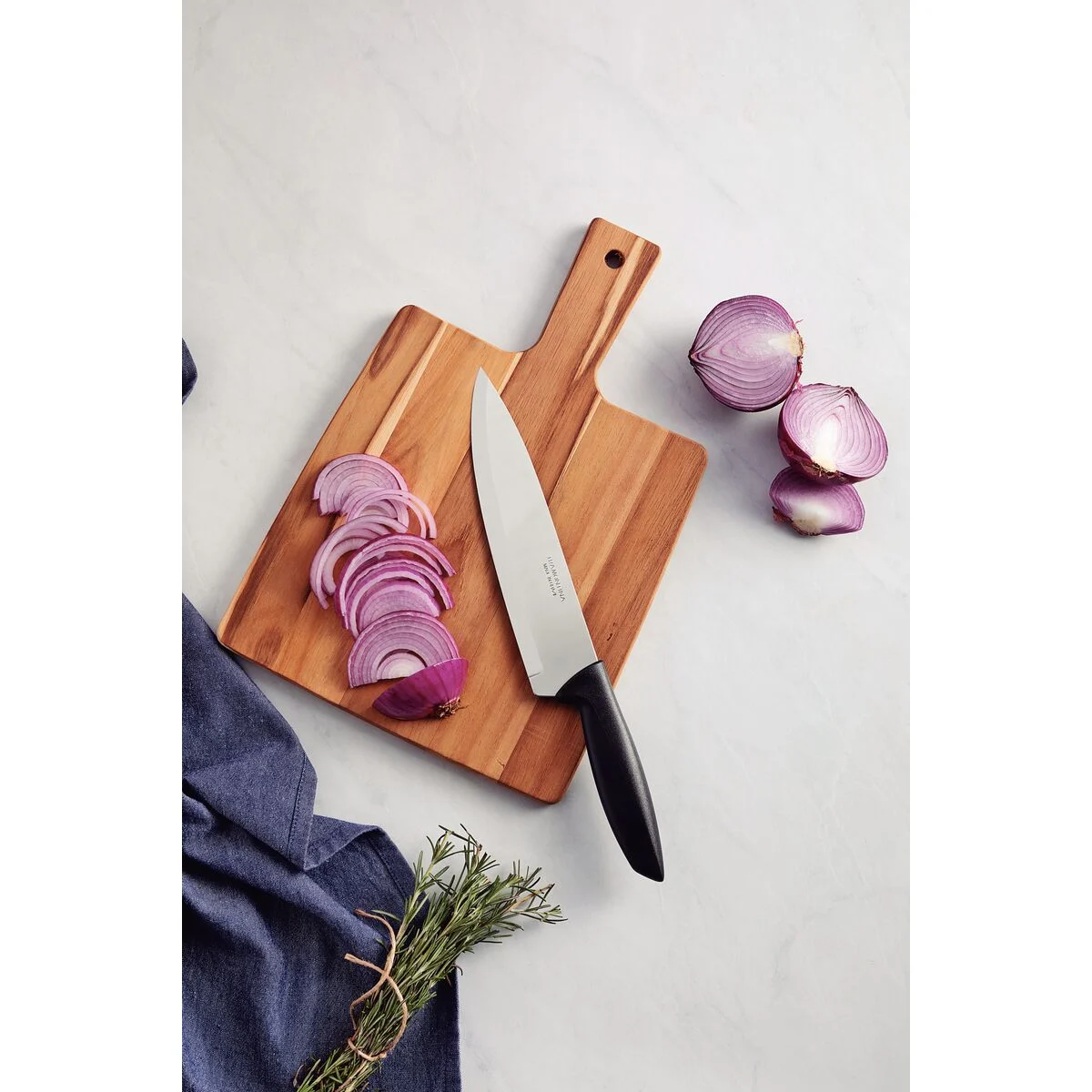 Faca Chef Tramontina Plenus 8 pol Inox Preto - Imagem 2
