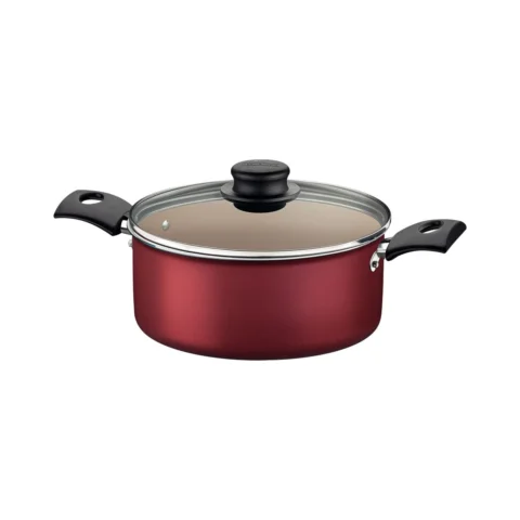 Caçarola Tramontina Turim Alumínio 20cm 2,8L Vermelha