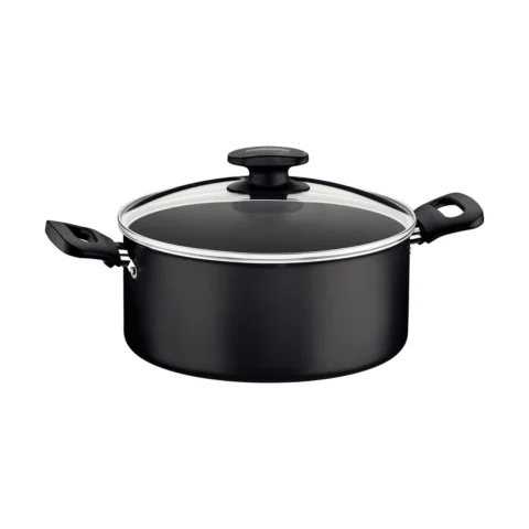 Caçarola de Alumínio 24 cm 4,7 L Loreto Grafite