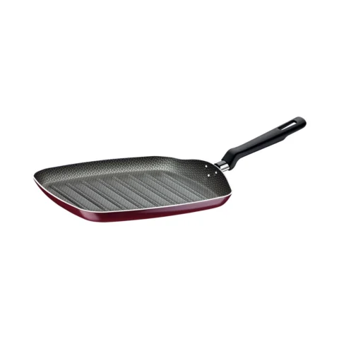 Bistequeira de Alumínio 26cm Loreto Vermelha