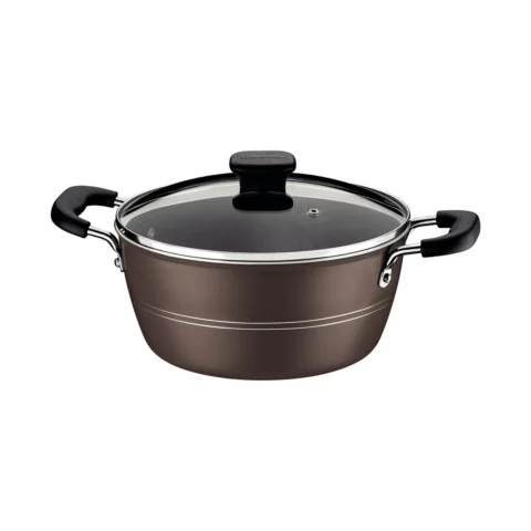 Caçarola Tramontina Sicília Alumínio 24cm Antiaderente 4,3L