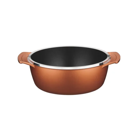 Caçarola de Alumínio Tramontina Lyon 24cm Dourada 3,7L