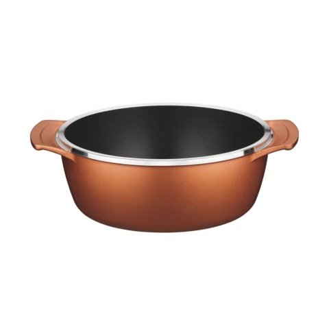 Caçarola Tramontina Lyon 26 cm Alumínio Forjado Dourada