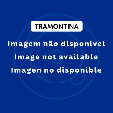 Caçarola funda Allegra em aço inoxidável