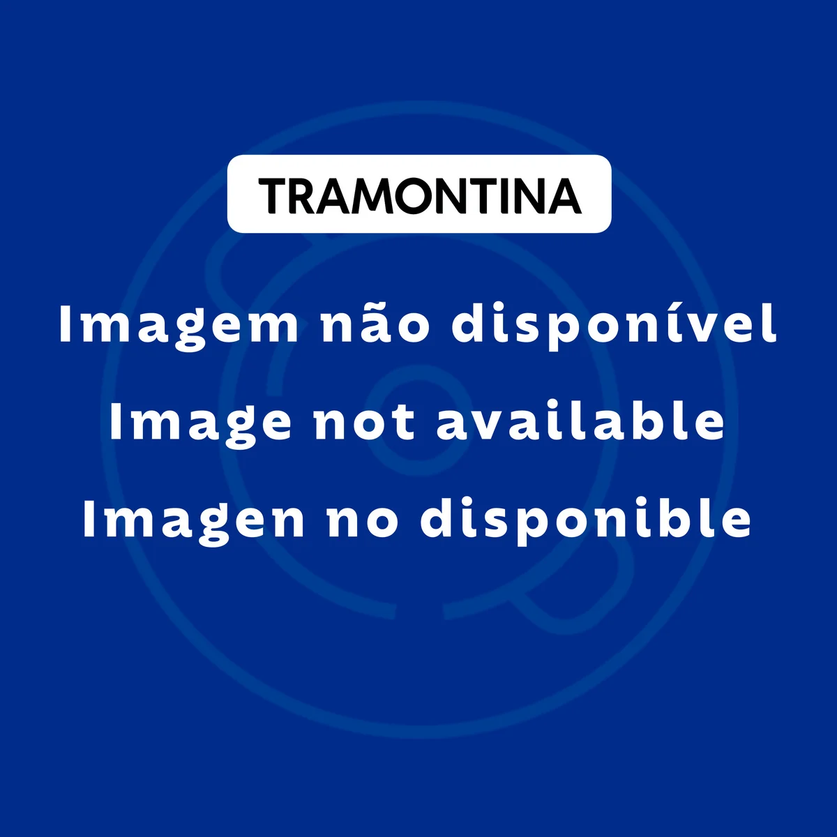 Caçarola funda Allegra em aço inoxidável