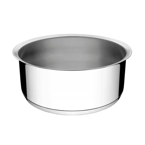 Corpo Caçarola Rasa Aço Inox Duo com Fundo Triplo