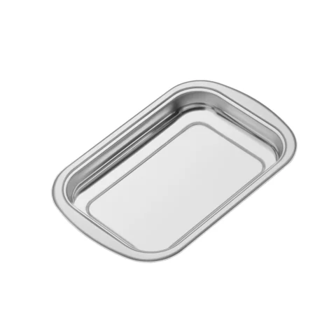 Assadeira Retangular Aço Inox Cosmos 30 cm
