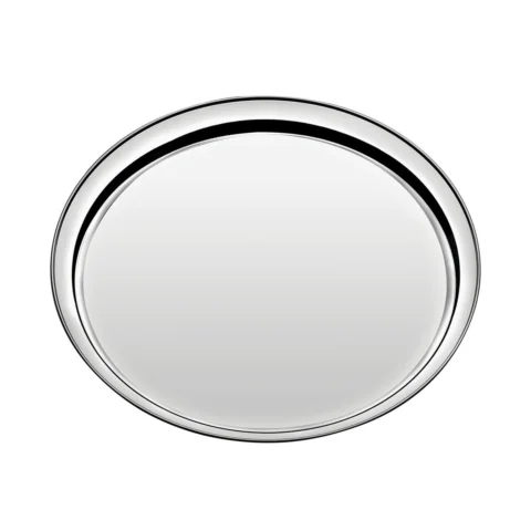 Bandeja Redonda Tramontina Service Aço Inox 40 cm