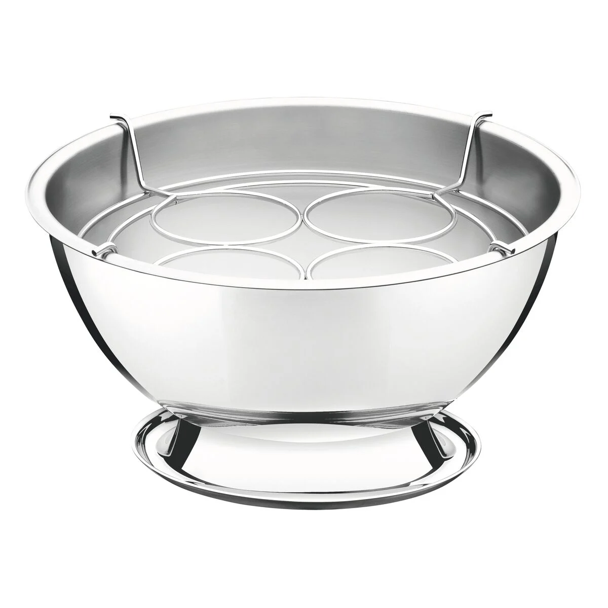 Champanheira Tramontina em Aço Inox para 4 Garrafas 36 cm