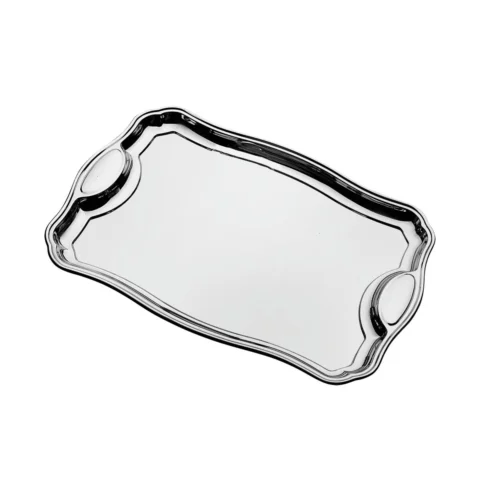 Bandeja Retangular em Aço Inox Classic Tramontina 42 x 29 cm