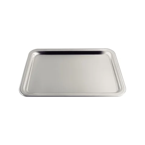 Bandeja retangular 49x33 cm aço inox Tramontina Buena