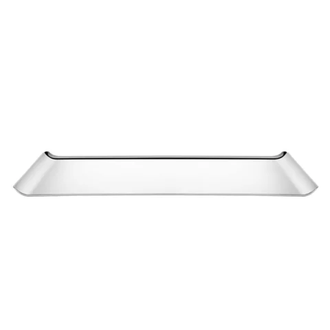 Bandeja Tramontina retangular aço inox 38 x 17 cm