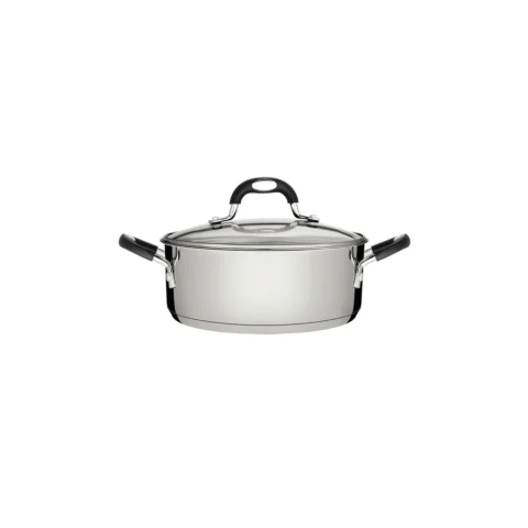 Caçarola rasa aço inox Tramontina Astro 16 cm 1,4 L