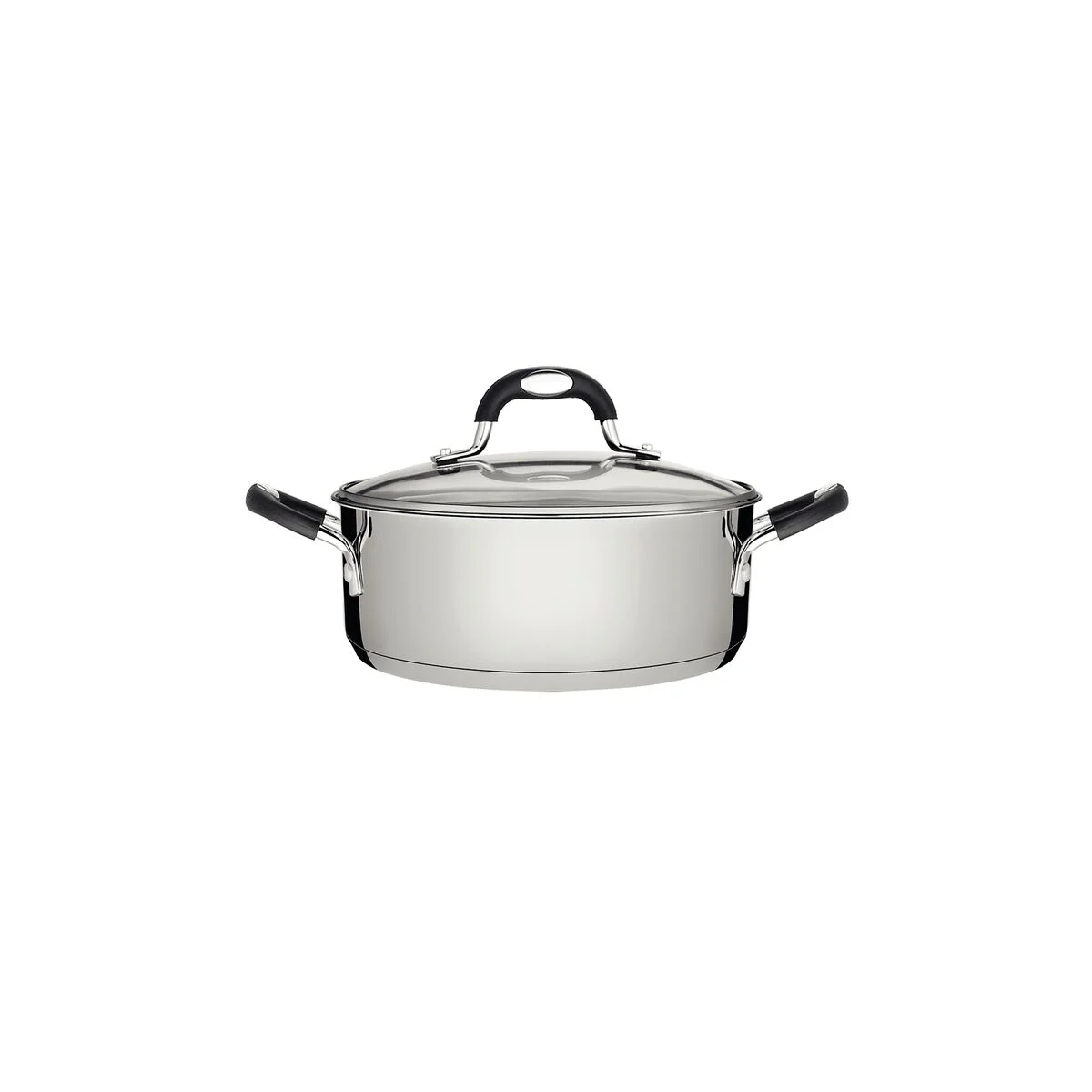 Caçarola rasa aço inox Tramontina Astro 16 cm 1,4 L