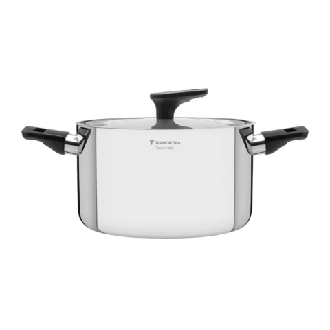 Caçarola Tramontina Grano em aço inox 20 cm 3,8 L