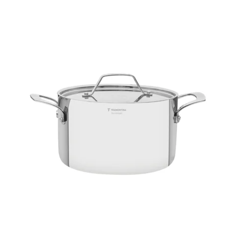 Caçarola Funda Aço Inox Luna 20 cm 3,8 L