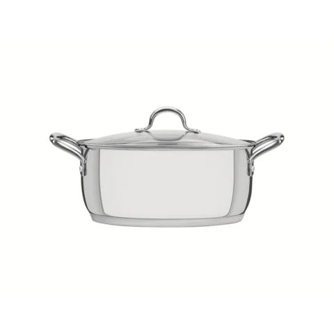 Caçarola Tramontina Opus Rasa Aço Inox 30cm 8,5L