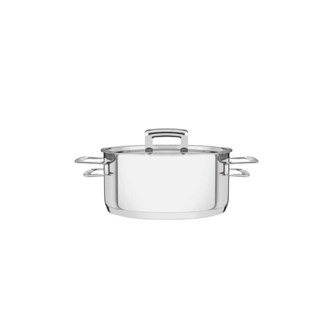 Caçarola Tramontina Brava Aço Inox 1,4 L com Tampa