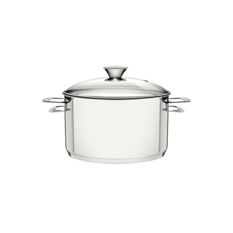 Caçarola Funda Tramontina Brava Aço Inox 20 cm 3,6 L
