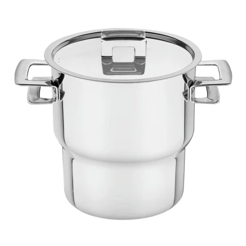 Cuscuzeira de Aço Inox Tramontina Brava 14 cm 2,1 L