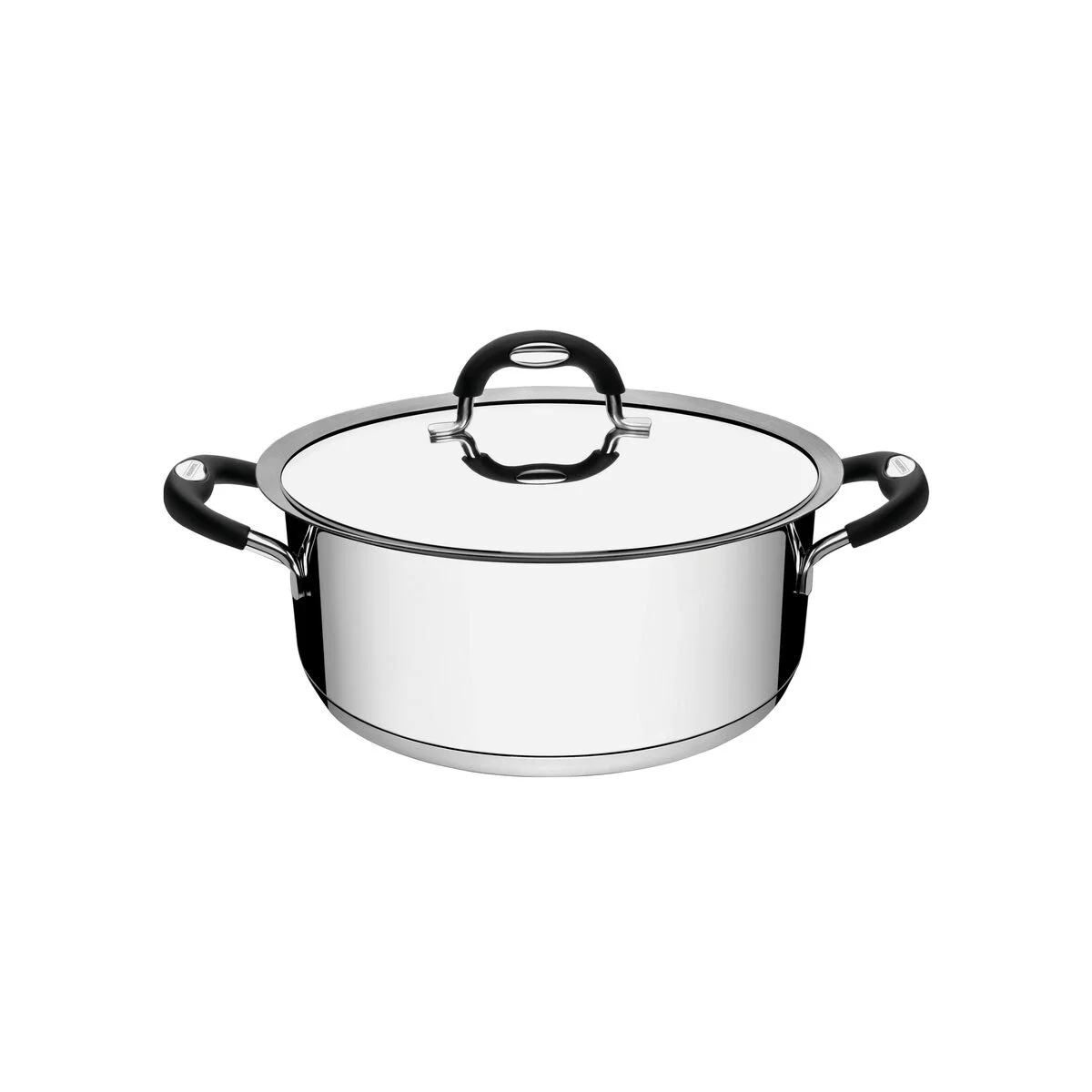 Caçarola Tramontina Aço Inox 24 cm 4,7 L com Tampa