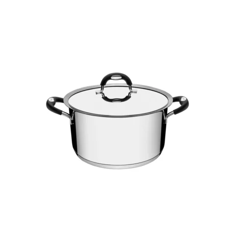 Caçarola Funda Tramontina Duo Silicone 20 cm 3,6 L Aço Inox