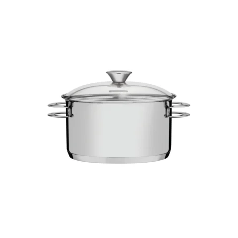 Caçarola funda aço inox Solar
