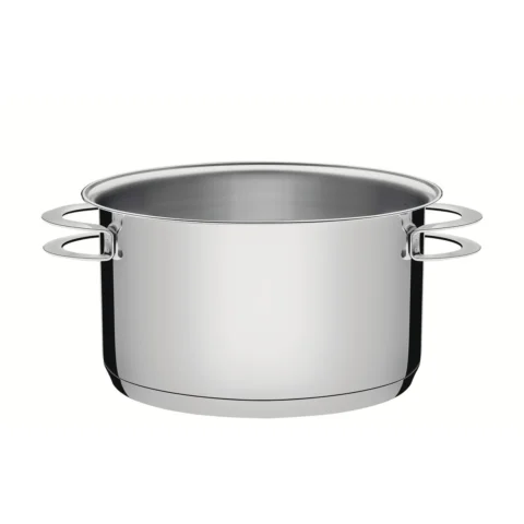 Caçarola Tramontina Solar Aço Inox Fundo Triplo 24 cm 6,1 L