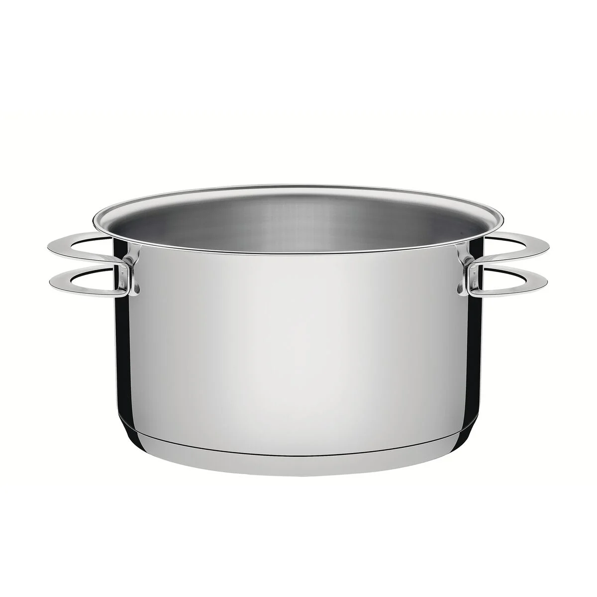 Caçarola funda Tramontina Solar em aço inox 28 cm 8,4 L
