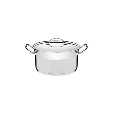 Caçarola funda Tramontina Professional aço inox 24 cm 6,1 L