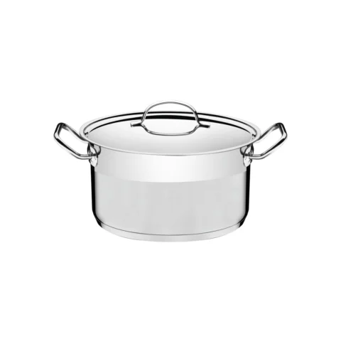Caçarola funda Tramontina Professional aço inox 20 cm 3,6 L