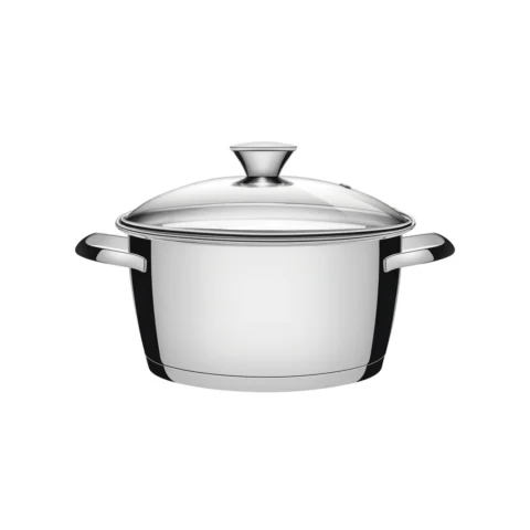 Caçarola Funda Allegra Tramontina Aço Inox 24 cm
