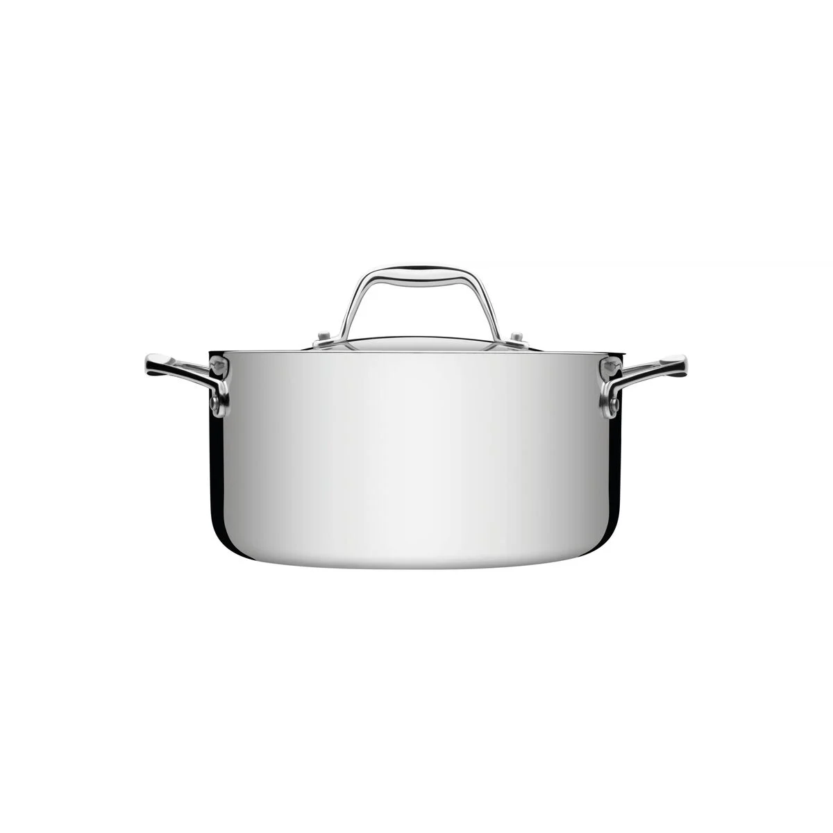 Caçarola funda Trix em aço inox 16 cm 1,7 L com tampa