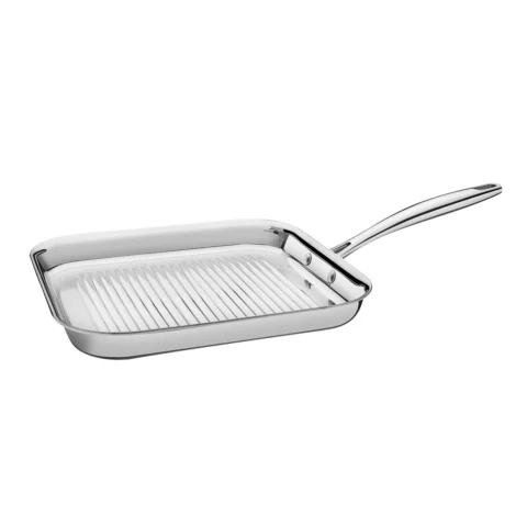 Bistequeira de aço inox Grano 22cm Tramontina 1,2L