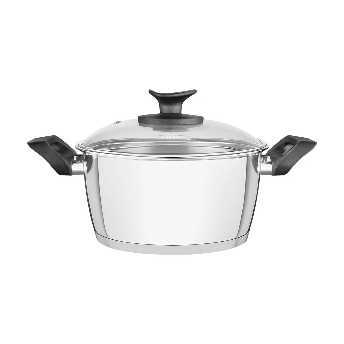 Caçarola funda Tramontina Allegra aço inox 22cm