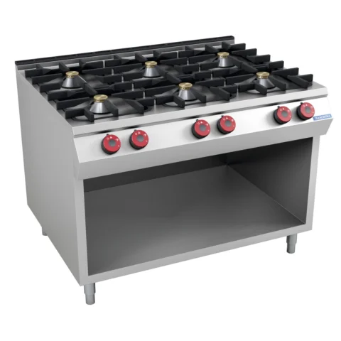 Fogão a gás aço inox sem forno N 120X90