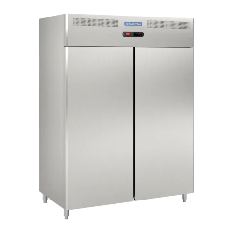 Refrigerador aço inox N1340L, portas de aço inox
