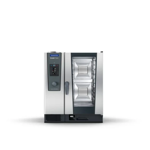 Forno combinado a vapor elétrico aço inox 10GN 380V Classic