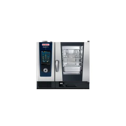 Forno combinado a vapor a gás aço inox 6GN iCombi PRO