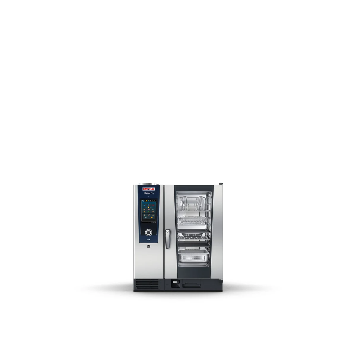 Forno combinado a vapor a gás aço inox 10GN iCombi PRO