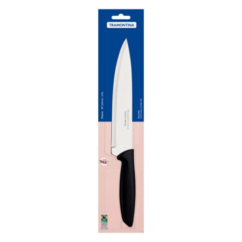 Faca Chef Tramontina Plenus 8 pol Inox Preto