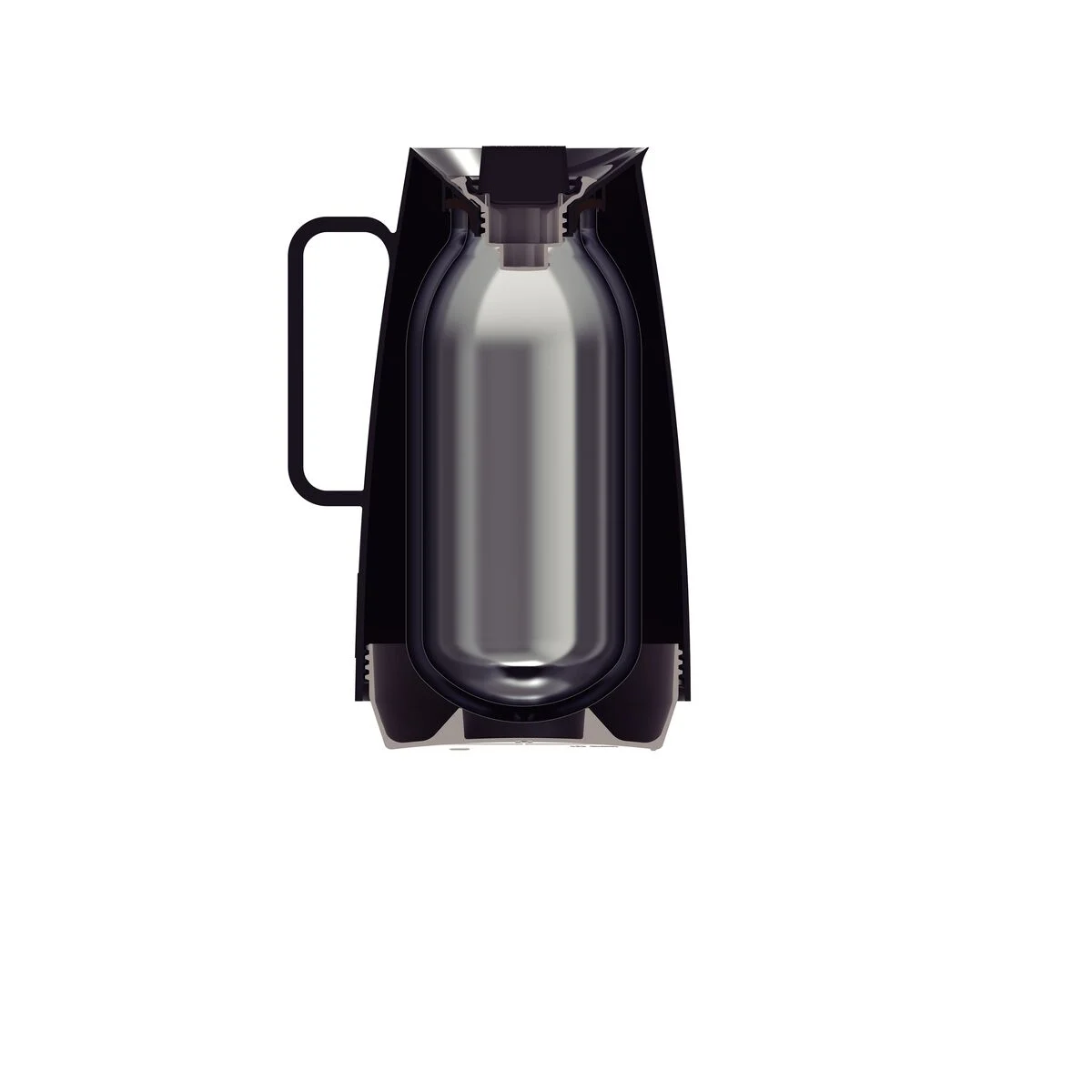Bule Térmico Tramontina Exata 500 Ml Plástico Preto - Imagem 2