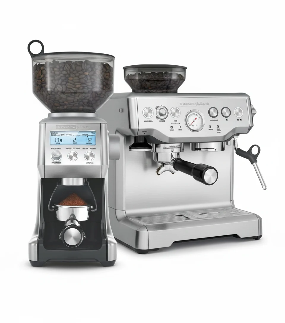 Kit Barista Tramontina: Cafeteira Expresso e Moedor 110V