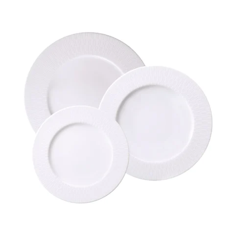 Jogo de Pratos Tramontina Santorini Porcelana 12 Peças