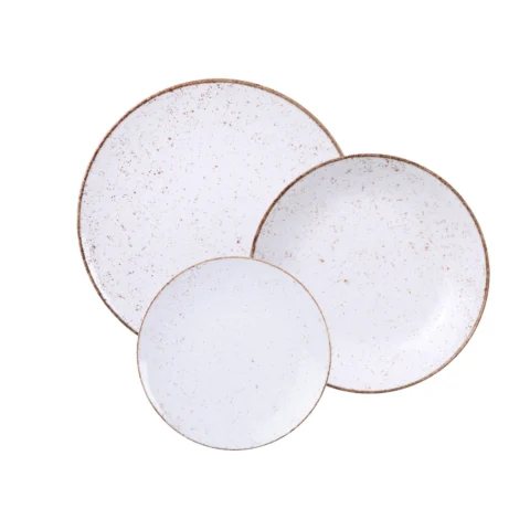Aparelho de Jantar Tramontina Maré 12 Peças em Porcelana