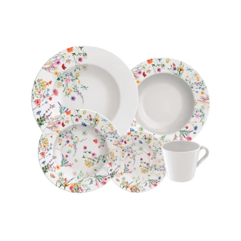 Aparelho de Jantar Ana Cecilia 20 peças em porcelana