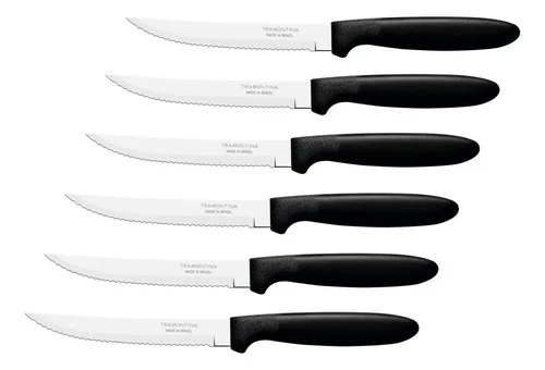 Kit 6 Facas Churrasco Tramontina Ipanema