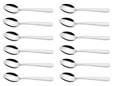 Kit 12 Colheres Chá Aço Inox Búzios Tramontina