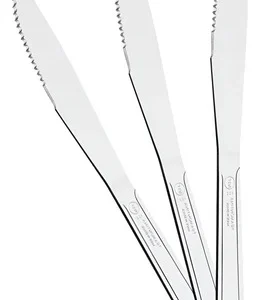 60 Facas Churrasco Aço Inox Búzios 4 pol Fibag - Tramontina