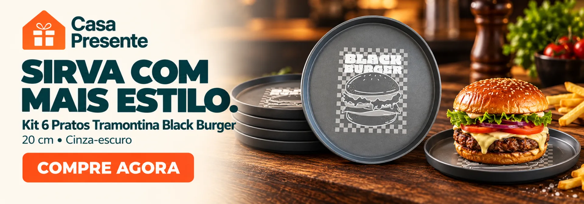 Prato Hamburguer
